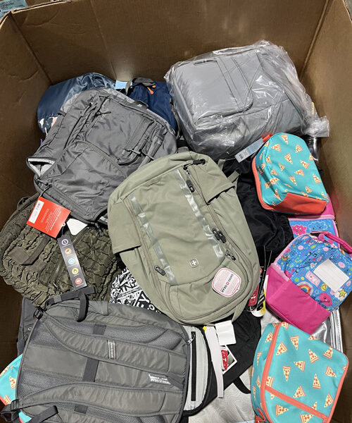 Backpack Pallets Wholesale Mixed Backpack Inventory for Resellers