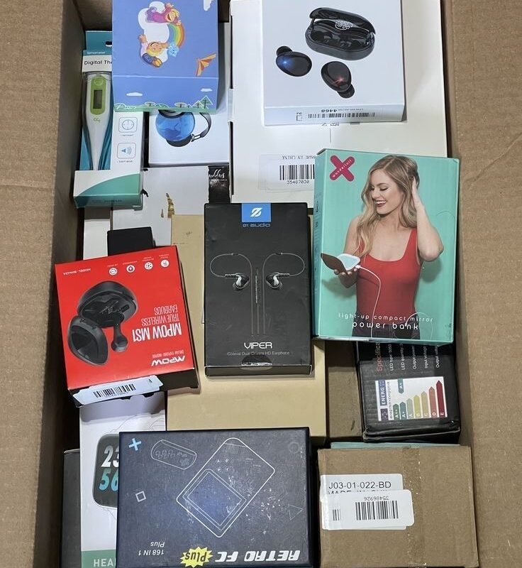 Electronics Mystery Boxes Unmanifested Bulk Load High Profit