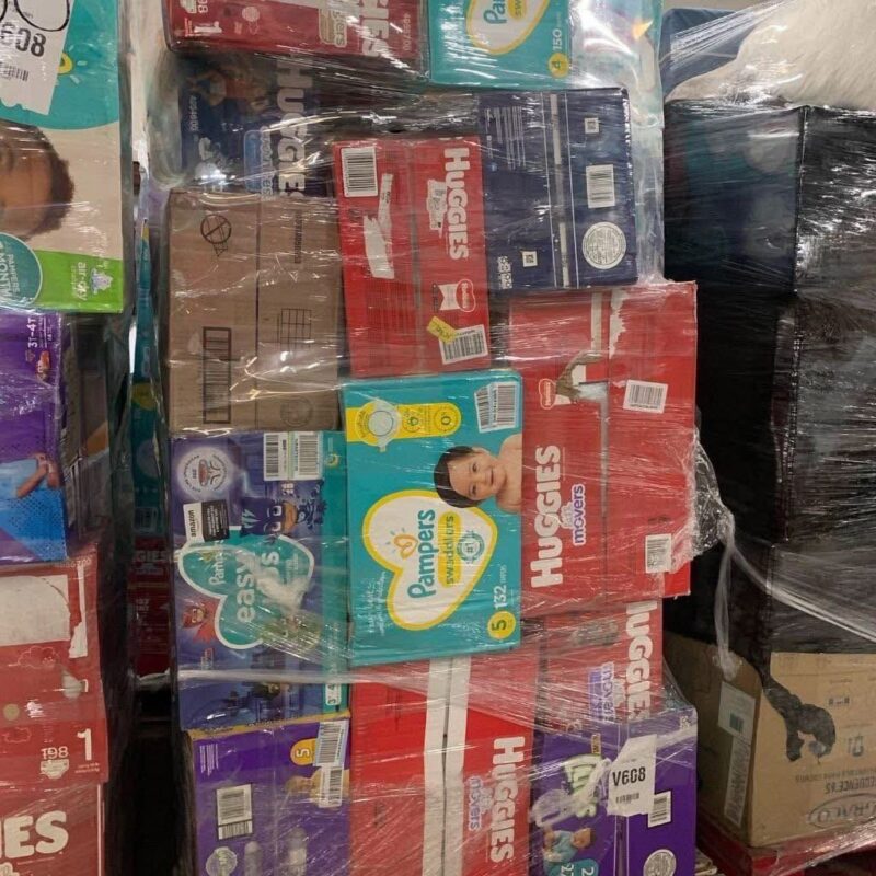 stockpile diapers pallet baby essentials bulk lot