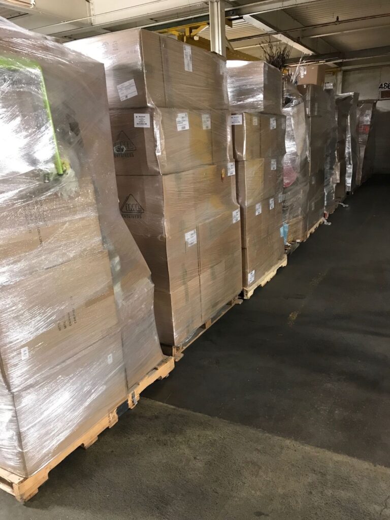 liquidation pallets supplier warehouse inventory