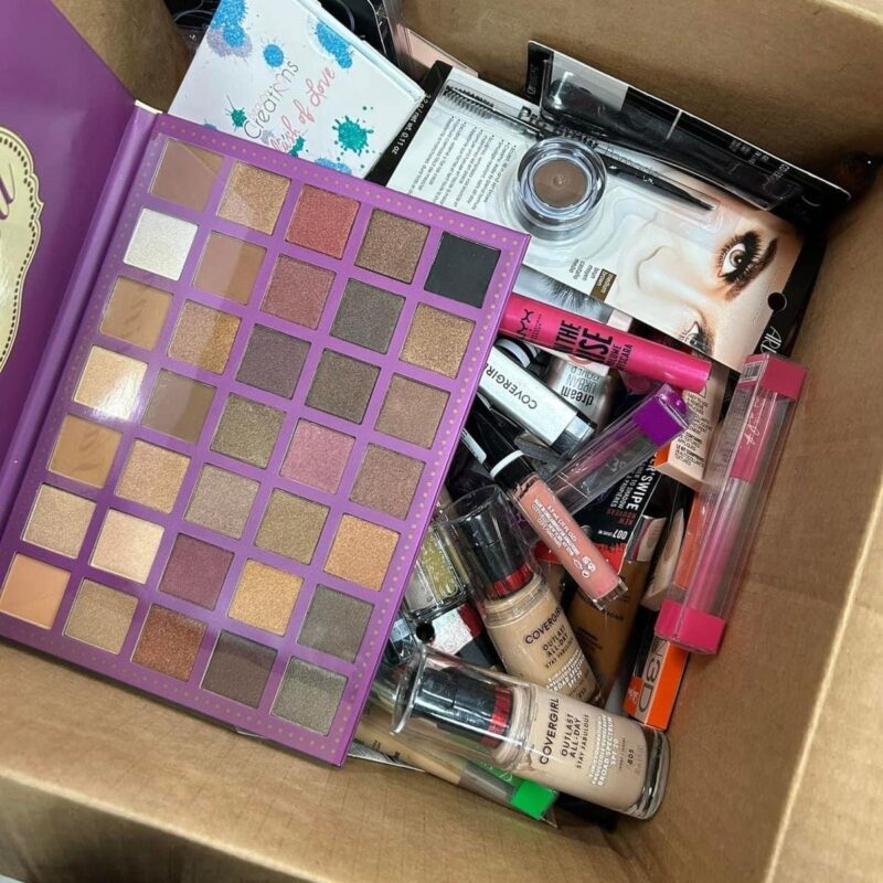Makeup mystery box pallets wholesale unmanifested beauty loads
