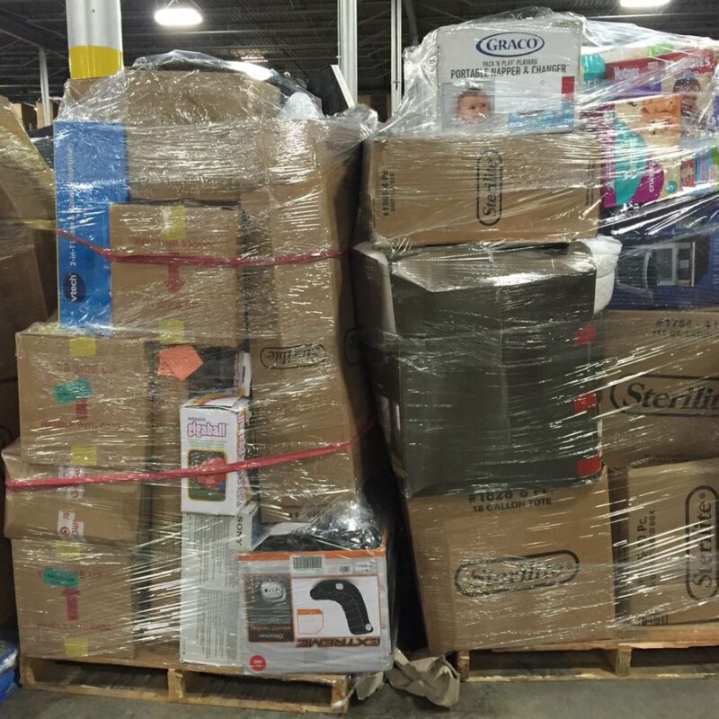 target liquidation pallets retail overstock mixed merchandise bulk resale