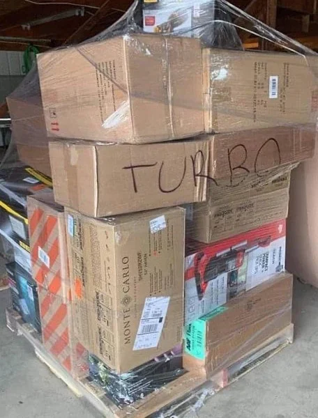 home depot truckload pallets tools bulk