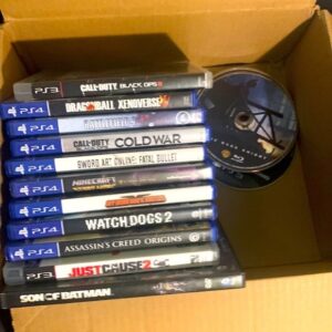 ps5, ps4 & game disc pallets (gaming mix)