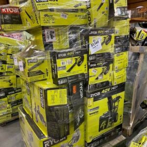 ryobi wholesale pallets (power tools load)