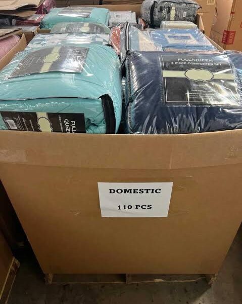 bedding pallets bulk home essentials sheets pillows comforters