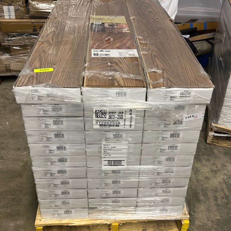 Flooring Pallets Construction Material Load Bulk Flooring Supplies for Contractors
