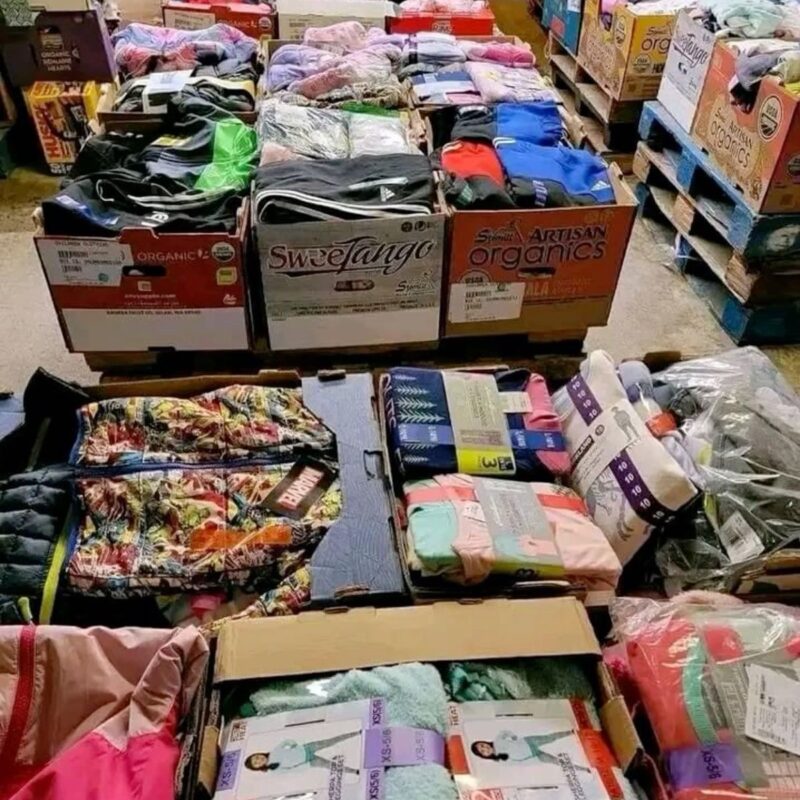 Mixed Clothing Pallets