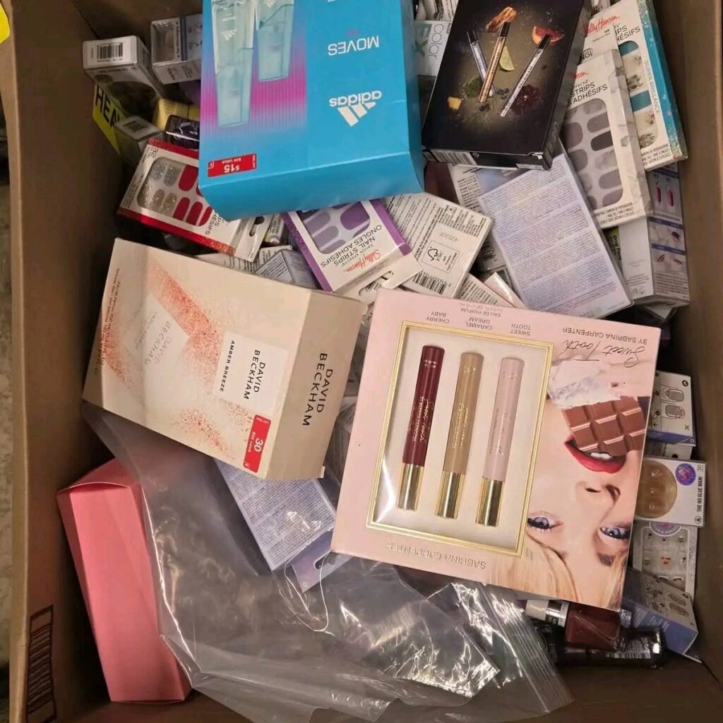 skincare liquidation pallets