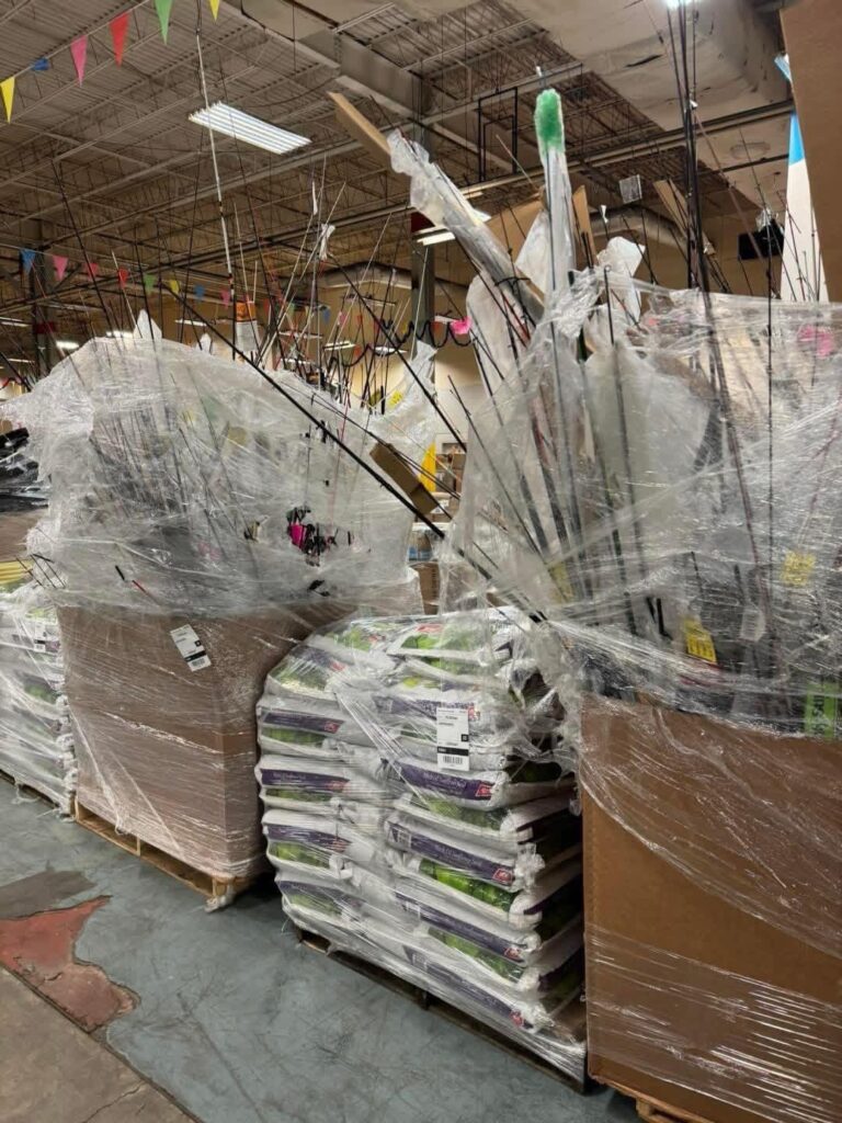 wholesale fishing gear pallets