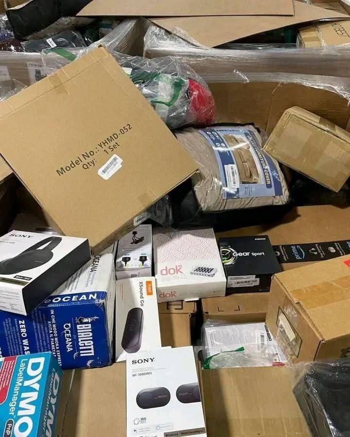 electronics mystery box liquidation pallets