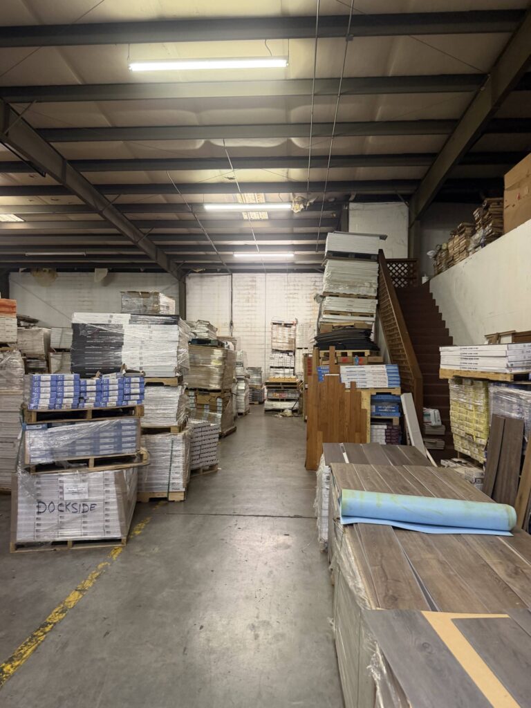 home improvement flooring pallets