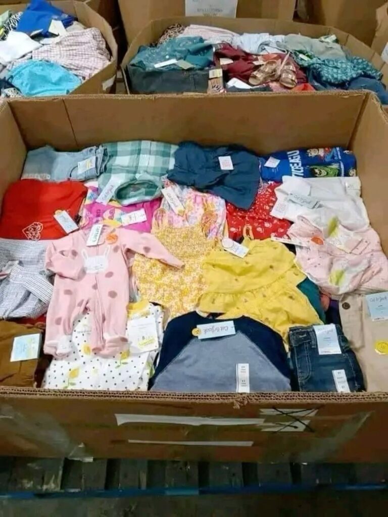 kids clothing liquidation pallets