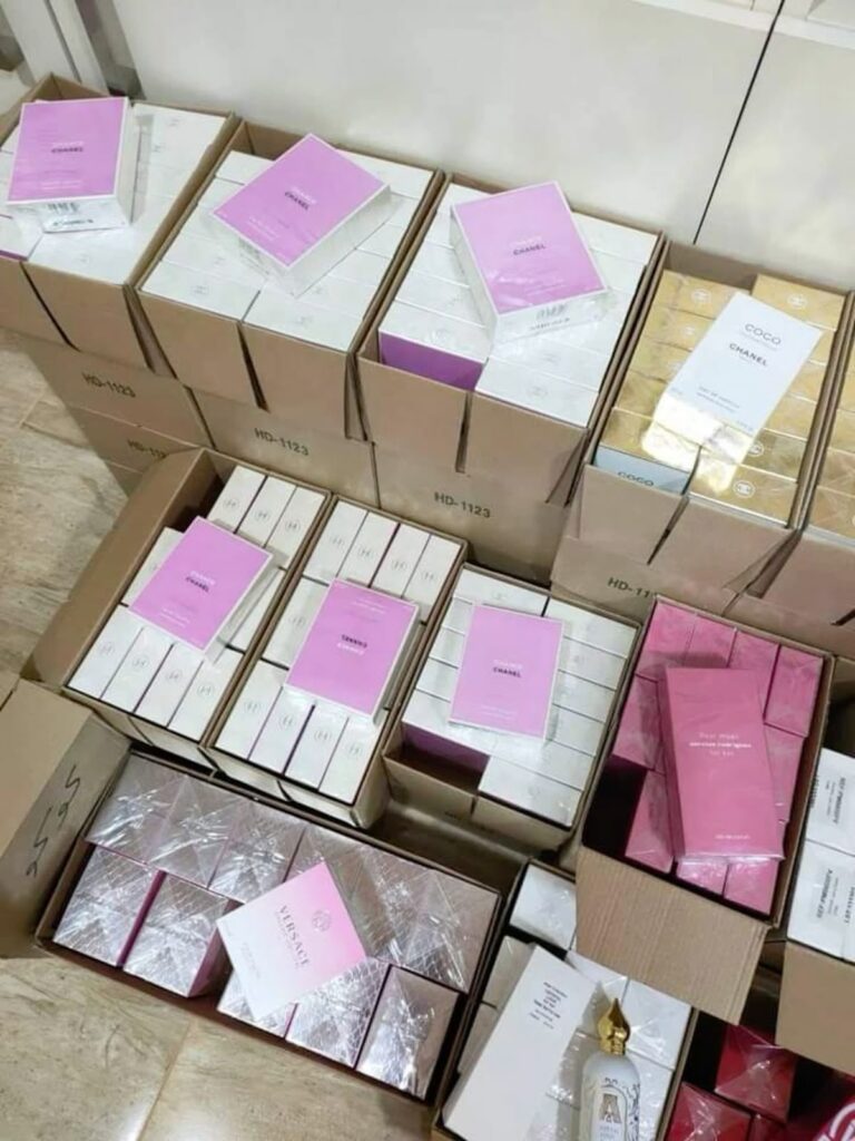perfume liquidation pallets