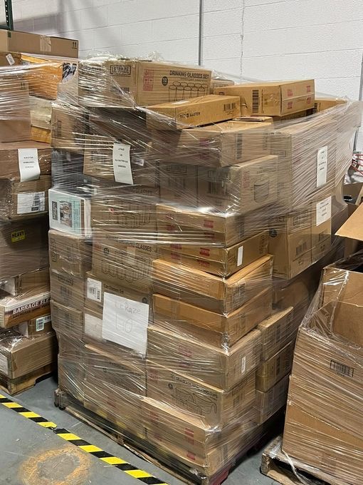 wholesale liquidation pallets USA