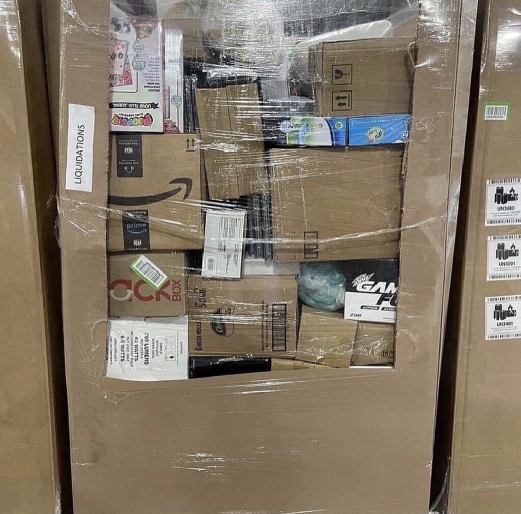 amazon liquidation inventory pallets