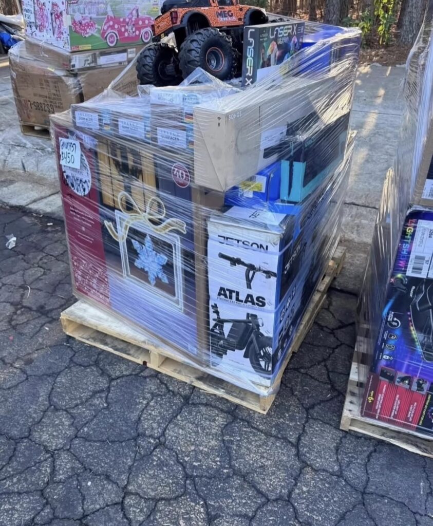 wholesale amazon return pallets