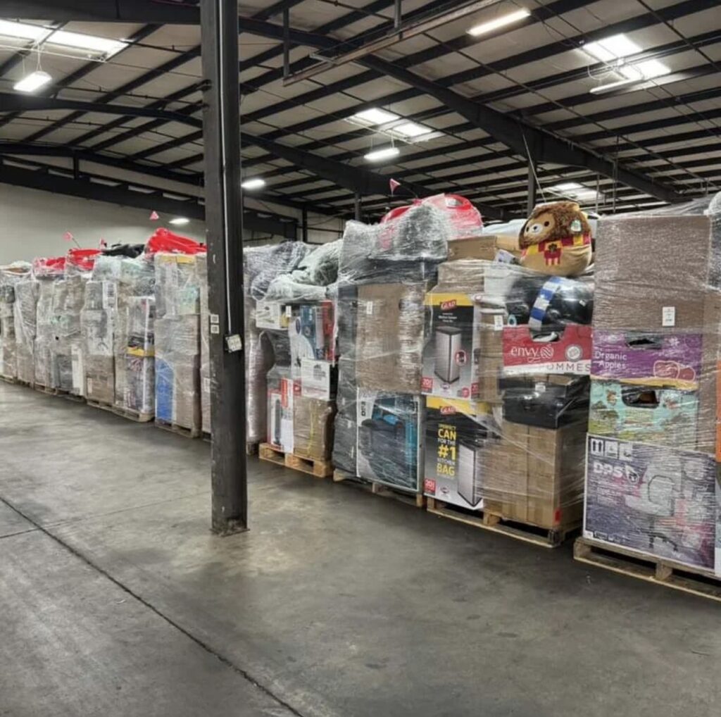 walmart return pallets warehouse
