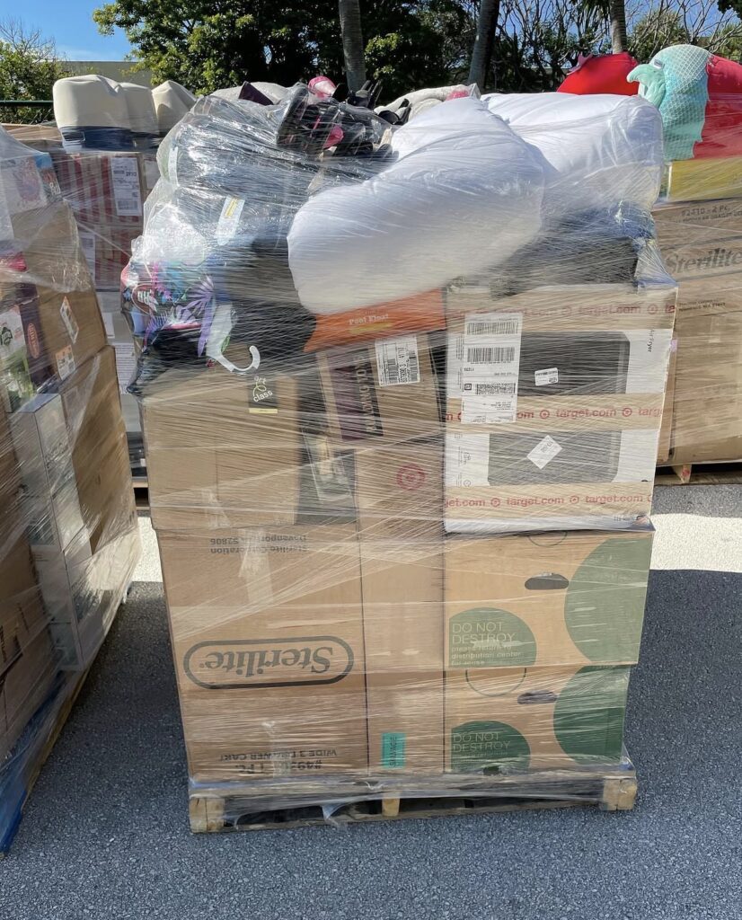 target return pallets warehouse