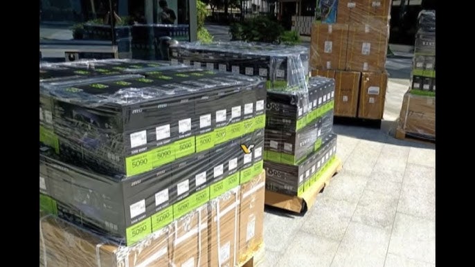 gaming graphic cards pallets