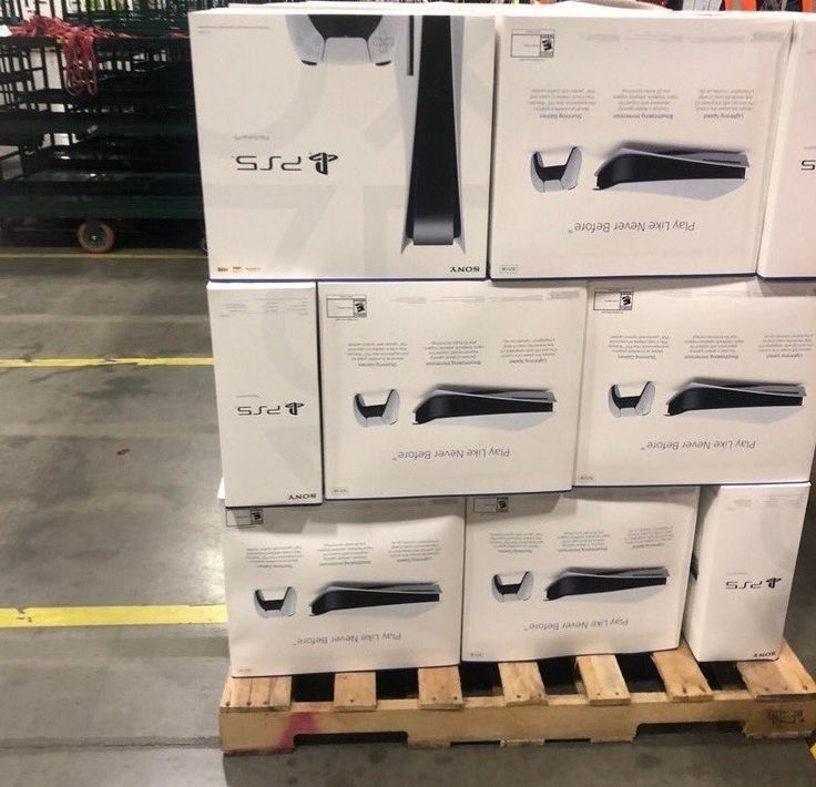 PS5 Pallets: 10 Powerful Reasons Gaming Resellers Profit Huge in 2026 reseller inspecting gaming console pallets