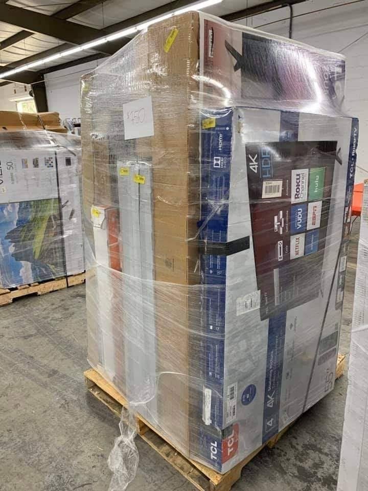 television warehouse inventory