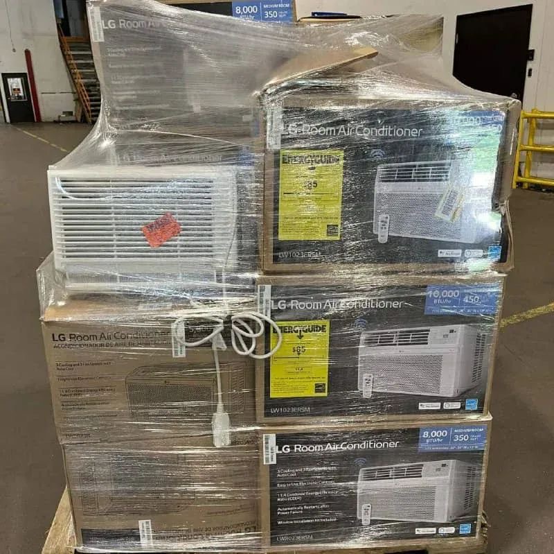 air conditioners pallets