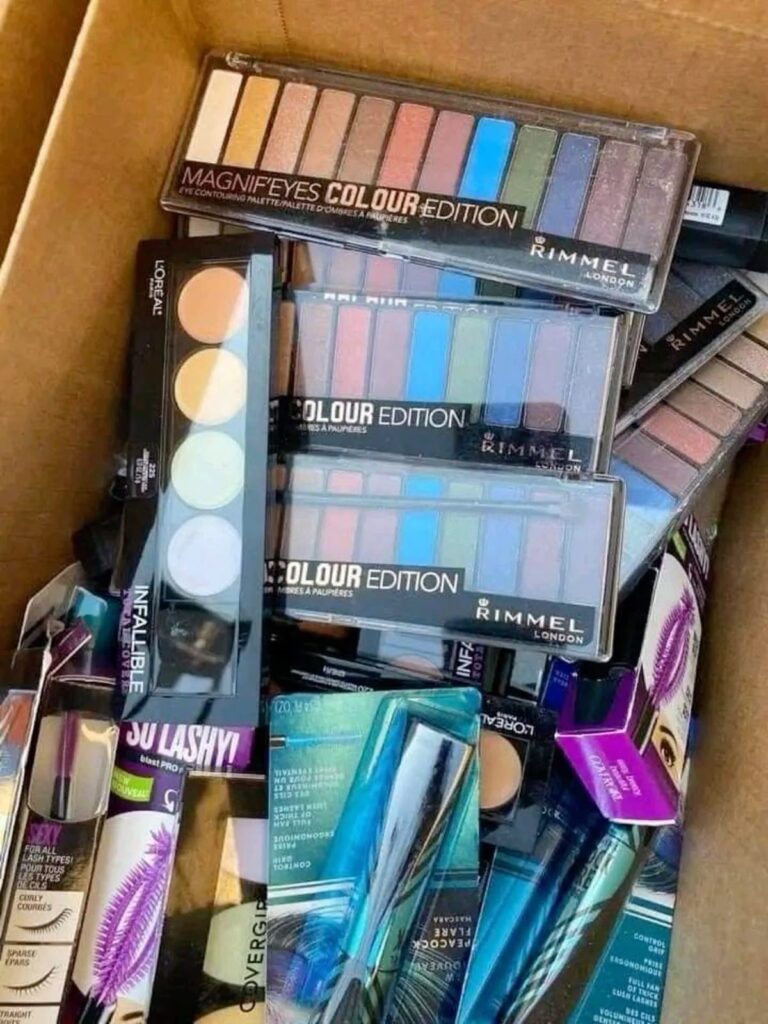 mixed makeup pallets