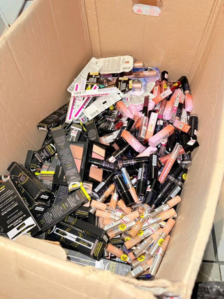 beauty liquidation merchandise