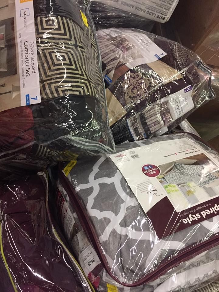 household bedding liquidation inventory