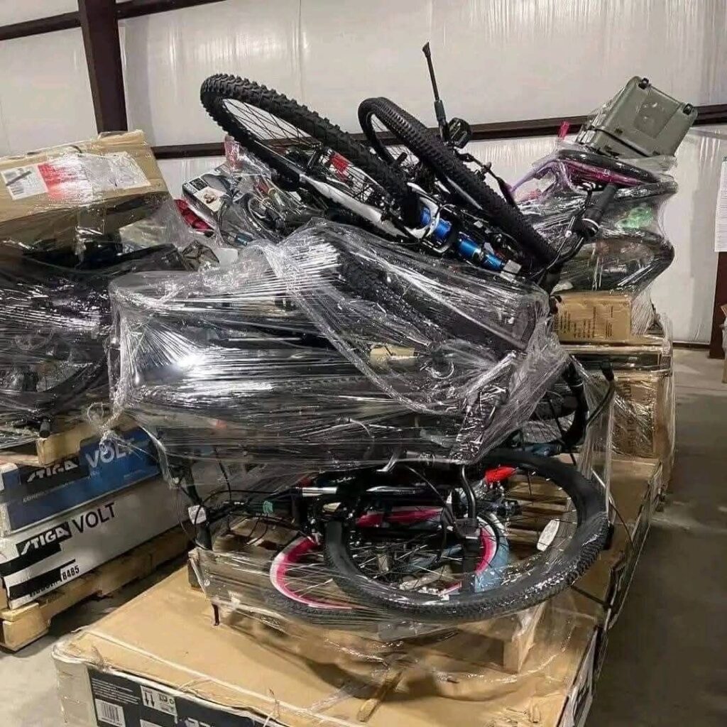 profitable bicycle resale pallets