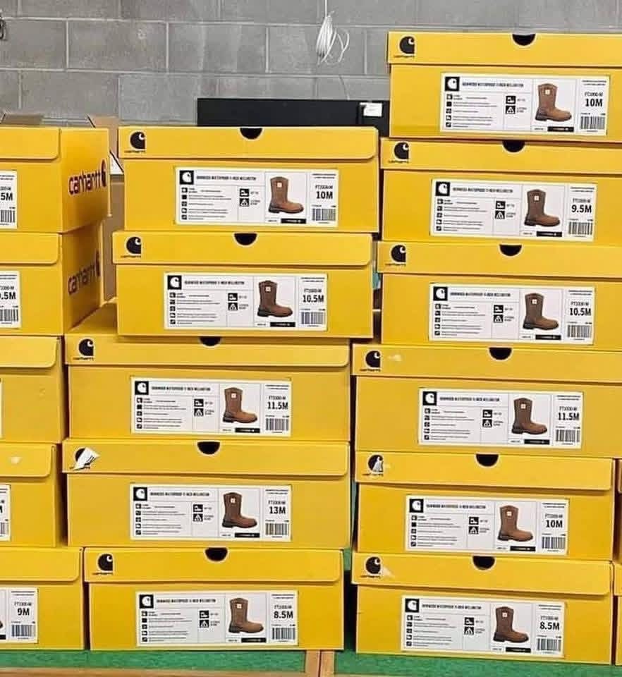 work boot liquidation pallets