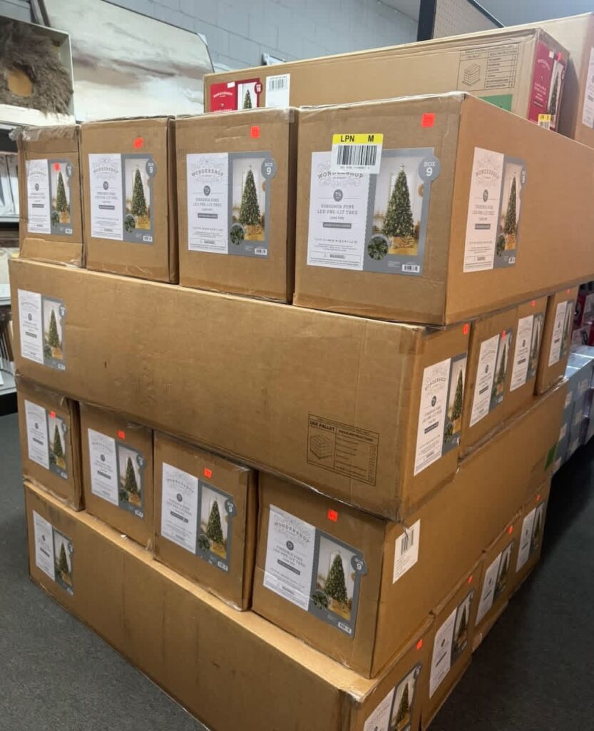 wholesale Christmas tree inventory