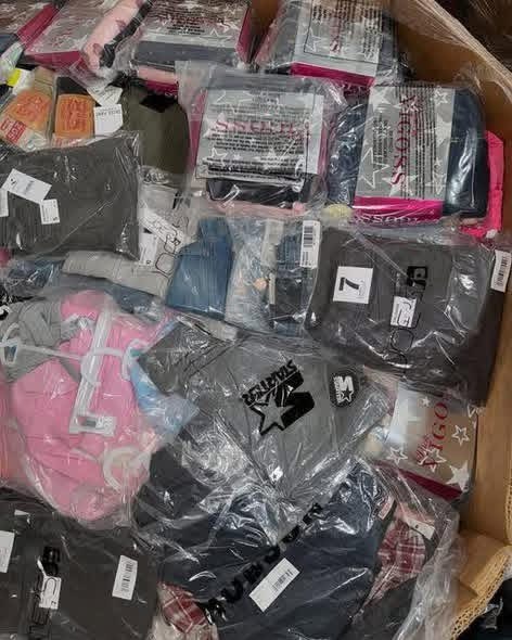 clothing pallets