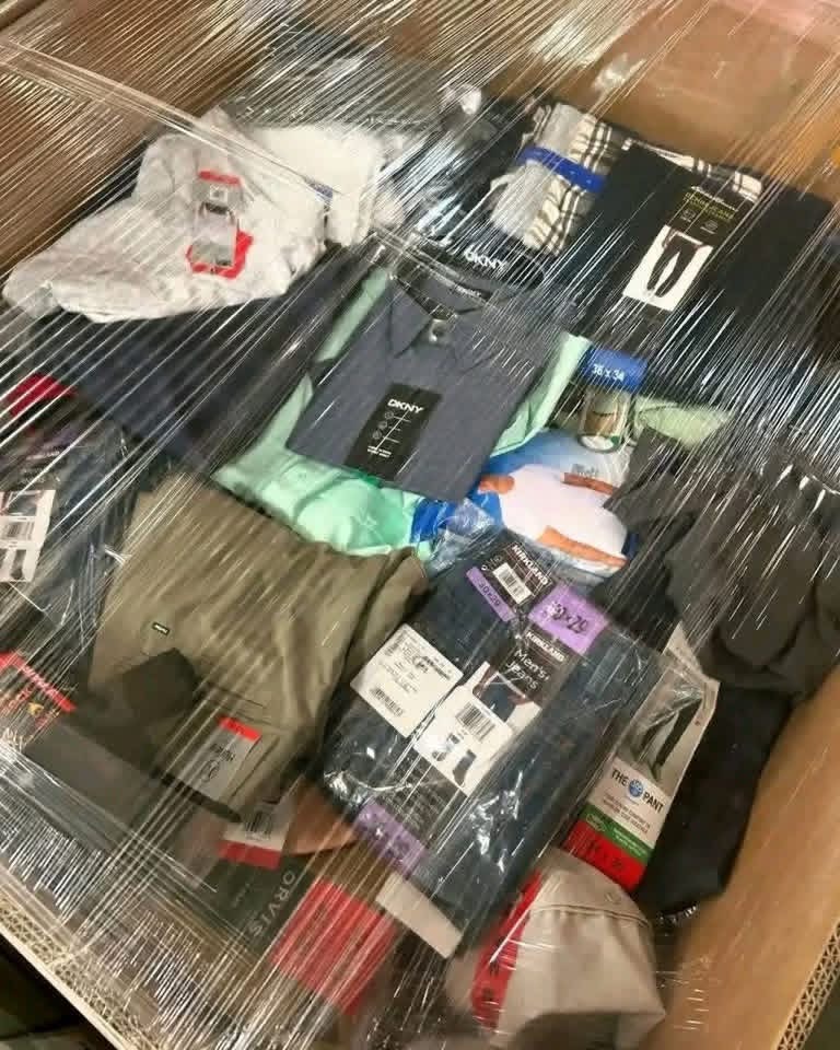 profitable clothing resale pallets