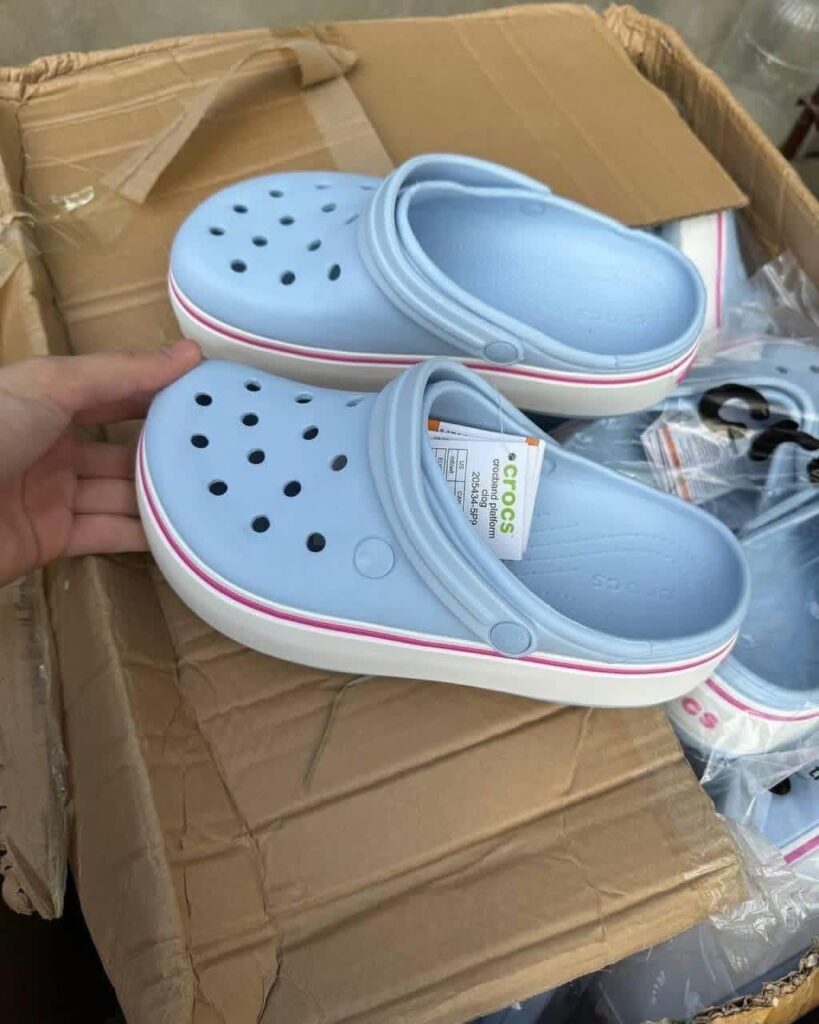 profitable Crocs resale pallets