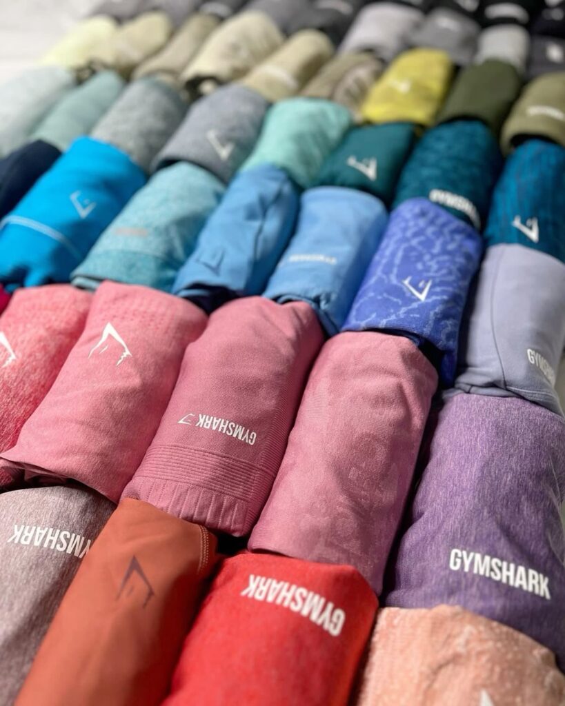 Gym shark clothing liquidation pallets