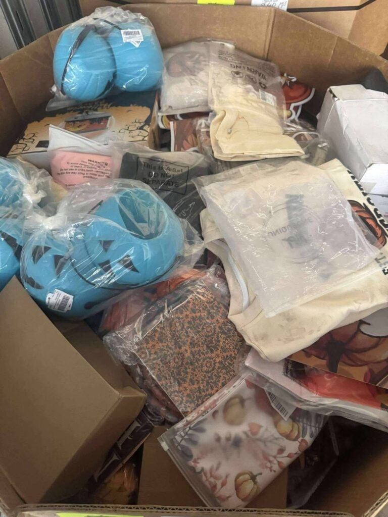 Halloween liquidation inventory