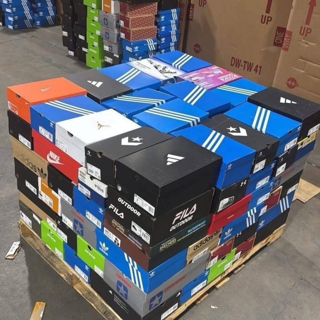 Mixed Sneaker Shoes Liquidation Pallets: Buy Wholesale Sneaker Inventory for Maximum Resale Profits Mixed sneaker shoes liquidation pallets