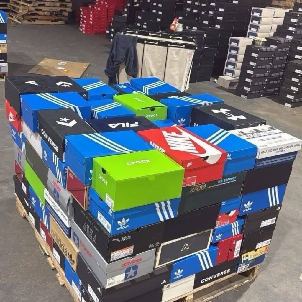 Mixed Sneaker Shoes Liquidation Pallets: Buy Wholesale Sneaker Inventory for Maximum Resale Profits Mixed sneaker wholesale pallets for resale