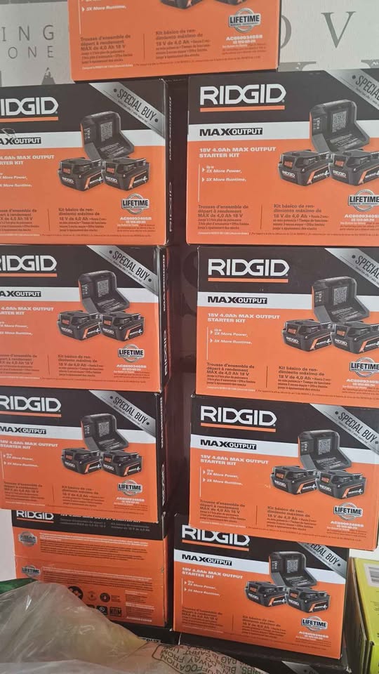 Rigid Power Tools Liquidation Pallets – Wholesale RIDGID Tool Inventory for Resellers Construction tool liquidation merchandise