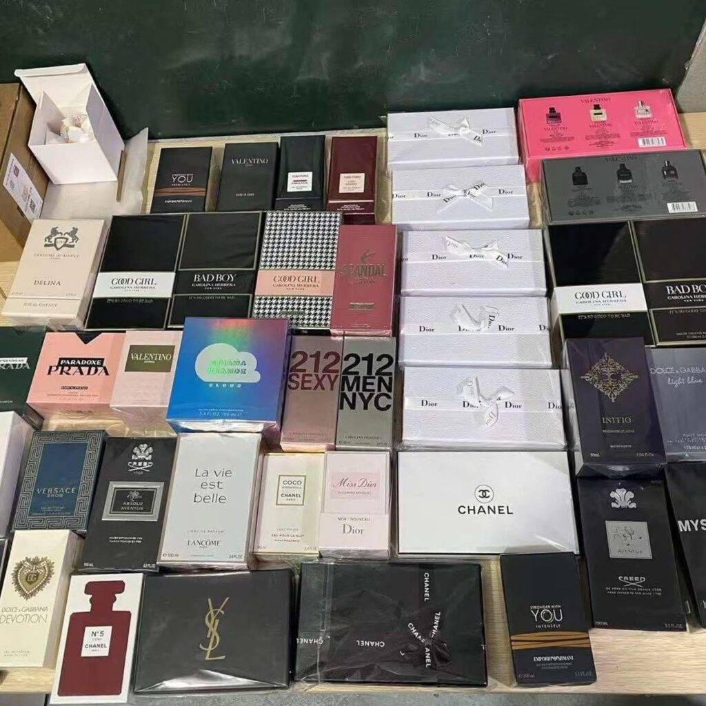 Wholesale fragrance liquidation inventory