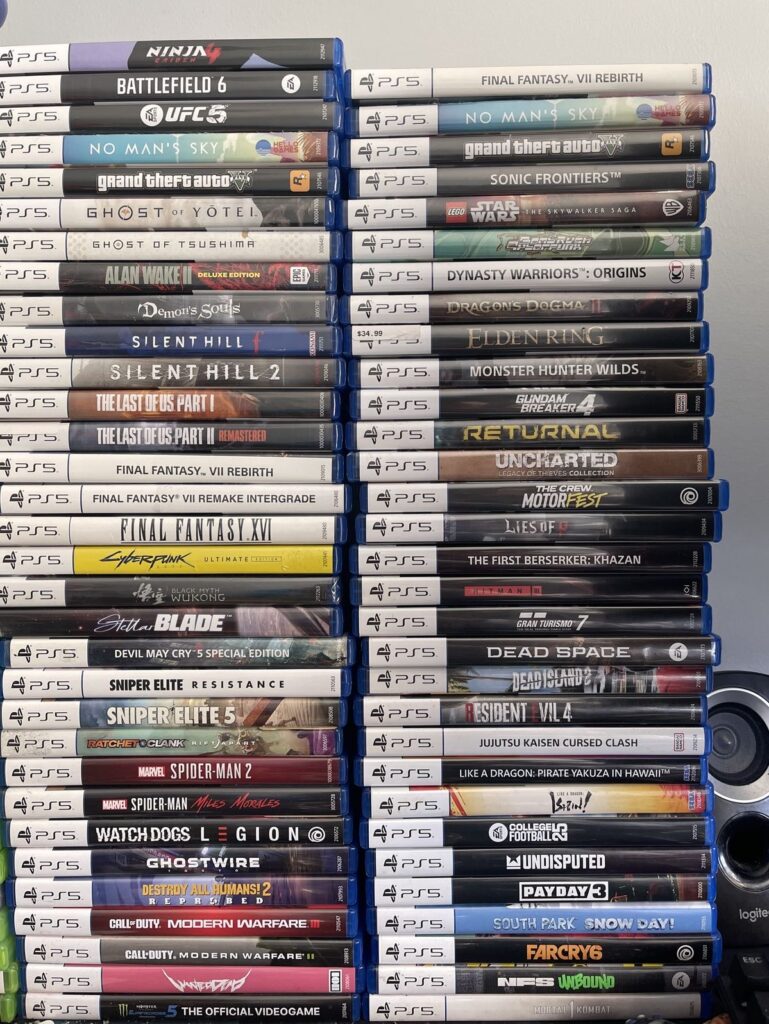 Video game liquidation pallets