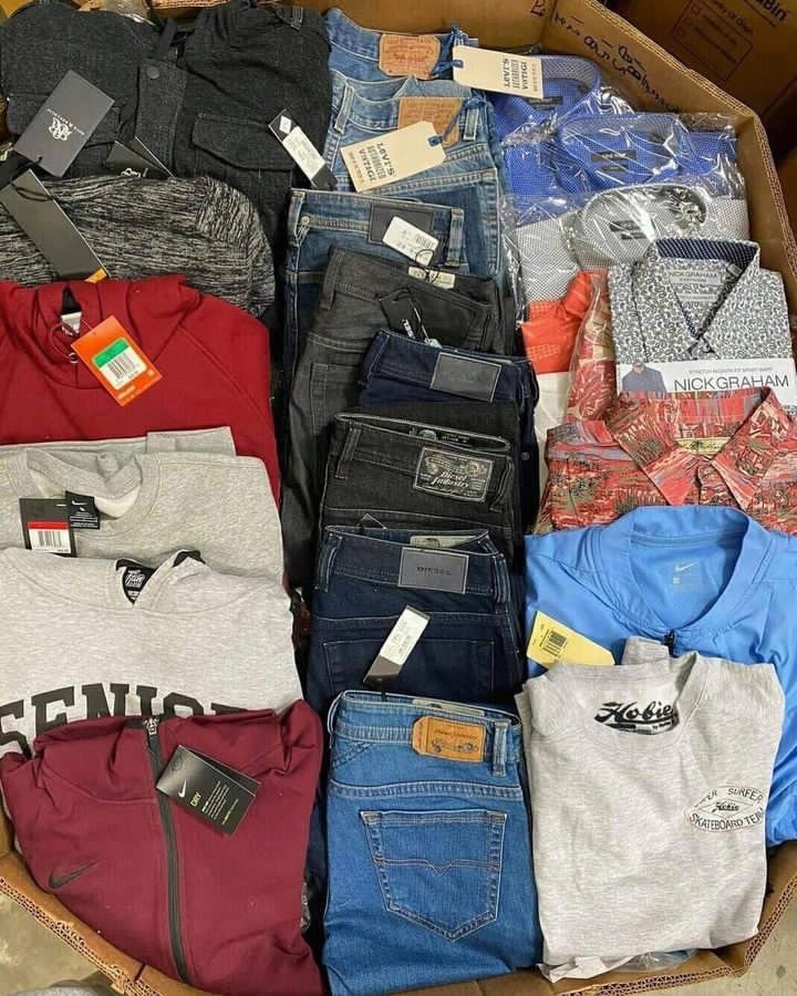Mixed Men’s Clothing Liquidation Pallets: Buy Wholesale Menswear Inventory for Maximum Resale Profits Mixed men