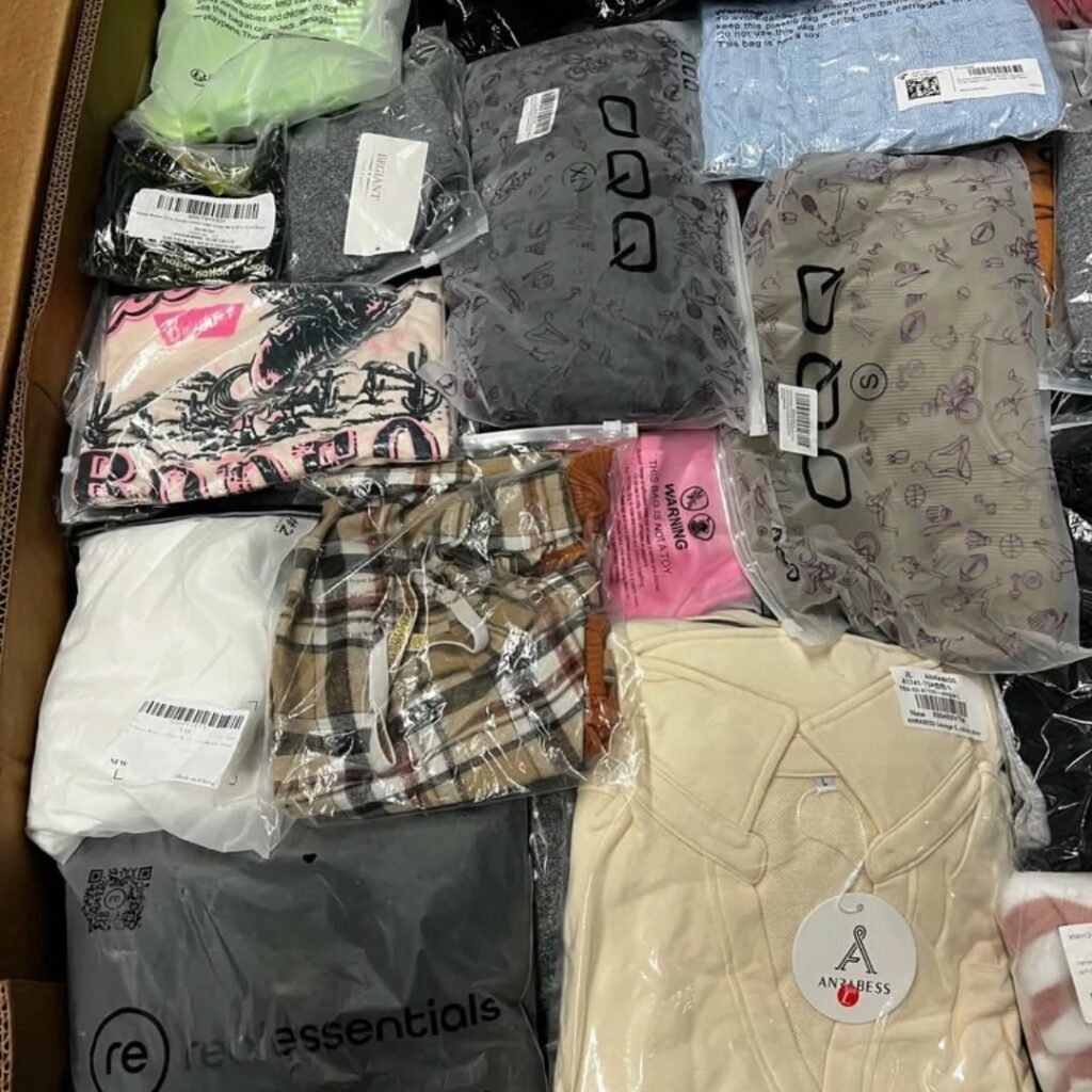 Mixed Clothing Liquidation Pallets: Buy Wholesale Apparel Inventory for Maximum Resale Profits Overstock clothing liquidation pallets
