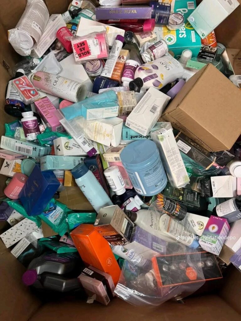 Mixed Cosmetics Liquidation Pallets: Buy Wholesale Beauty Inventory for Maximum Resale Profits Cosmetic wholesale inventory pallets