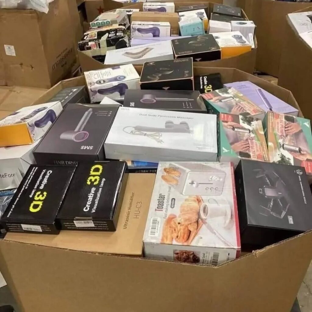 Wholesale electronics liquidation inventory