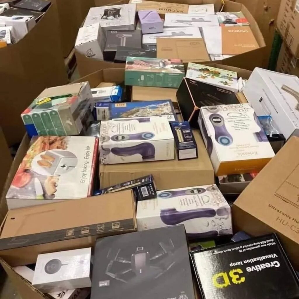 Consumer electronics wholesale pallets